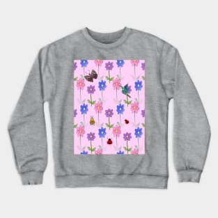 Pink Nature Crewneck Sweatshirt